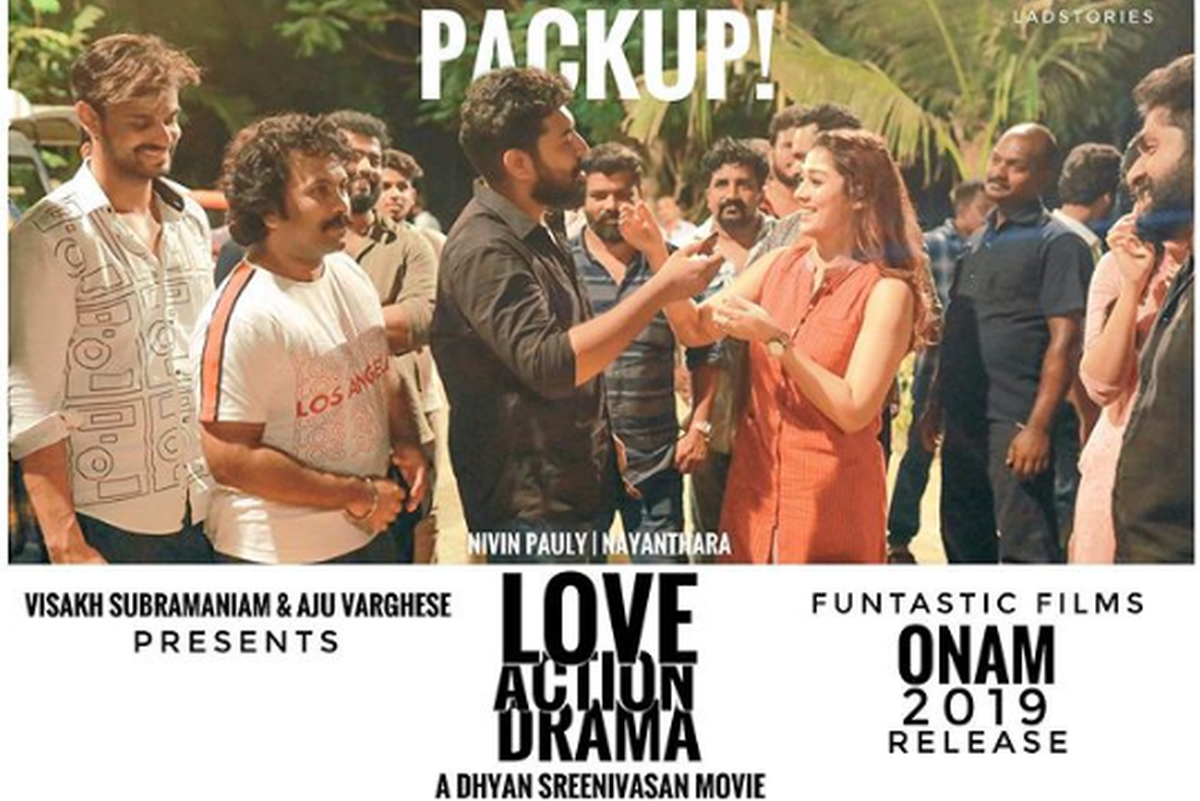 Tamil superstar Nayanthara wraps up shoot of Nivin Pauly starrer Love Action Drama