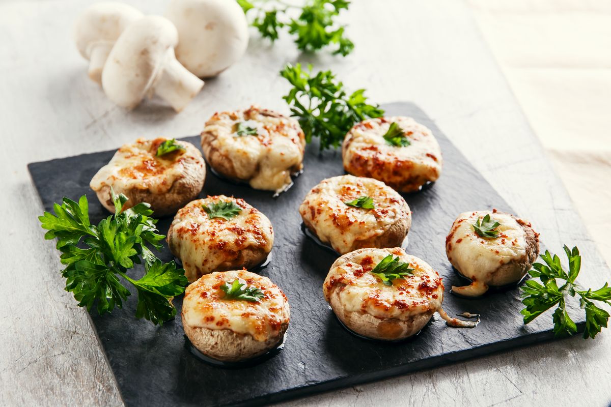 Recipe: Oregano mushroom cheesy delight