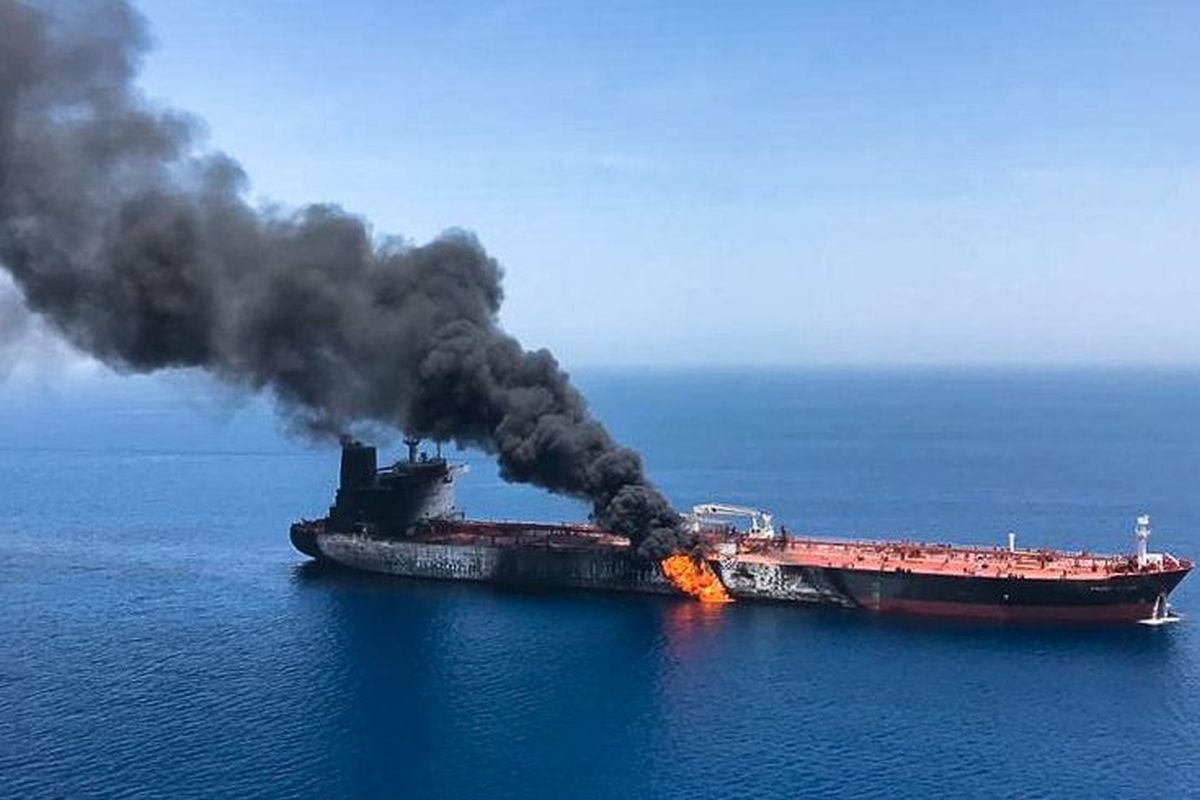 Iran dismisses US accusations on attacks on twin oil tankers