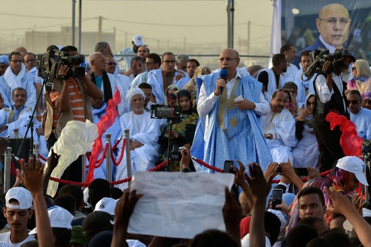 Ruling party candidate declares himself victor in Mauritania vote