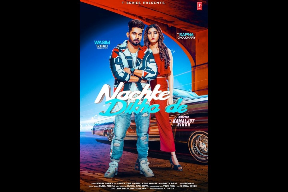 Sapna Chaudhary and Punjabi singer Wasim Sheikh’s new song Nachke Dikha de is out!