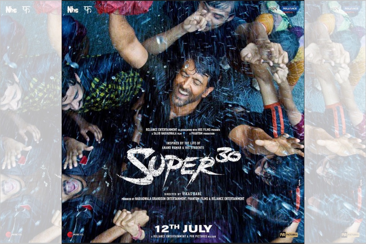 Hrithik Roshan’s Super 30 poster out