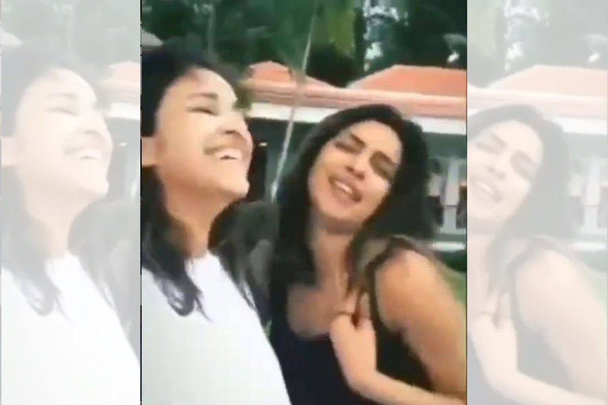 Watch | Priyanka, Parineeti Chopra dance on ‘Tip Tip Barsa Pani’, video goes viral