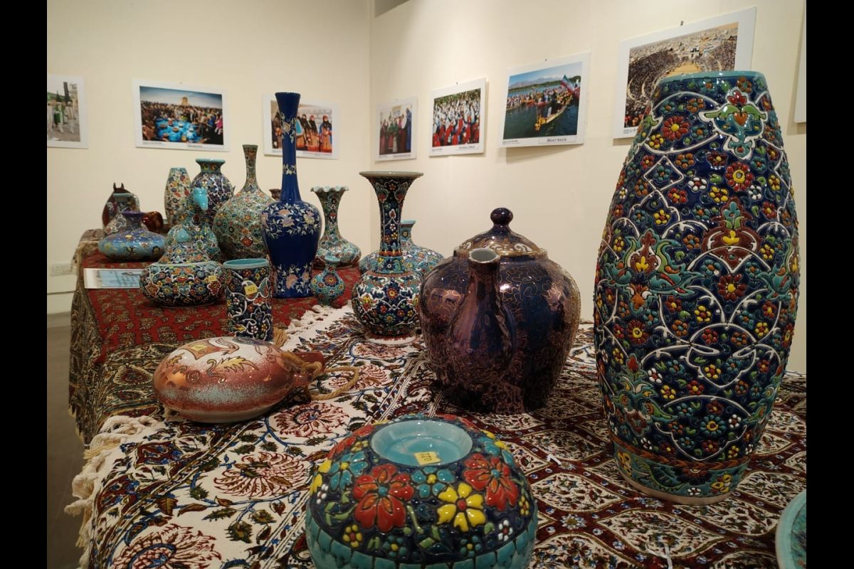 Iranian Islamic art on exhibition in Delhi