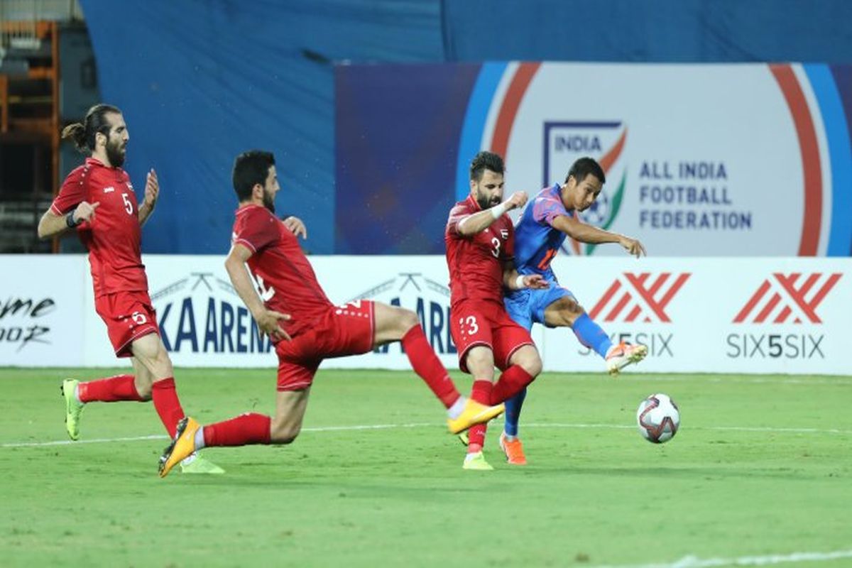 Intercontinental Cup: India denies Syria place in finals; pulls off 1-1 draw