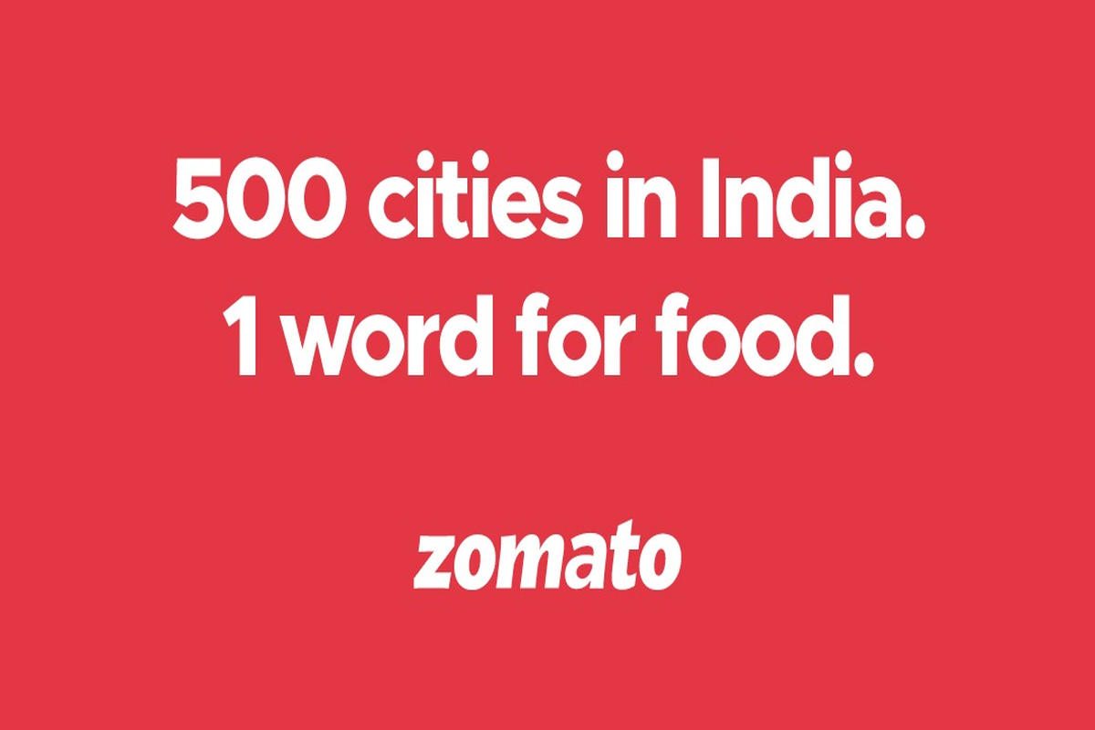 Zomato serving in 500 cities across India