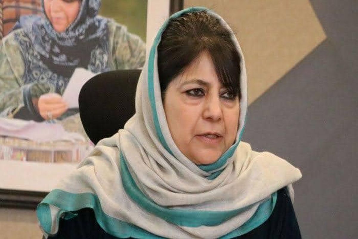 Mehbooba trying to gain lost ground by raking up issue of troop deployment