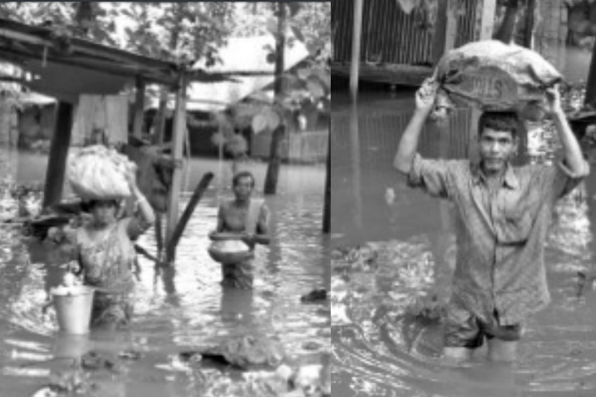 Atryee spills banks, floods Balurghat town