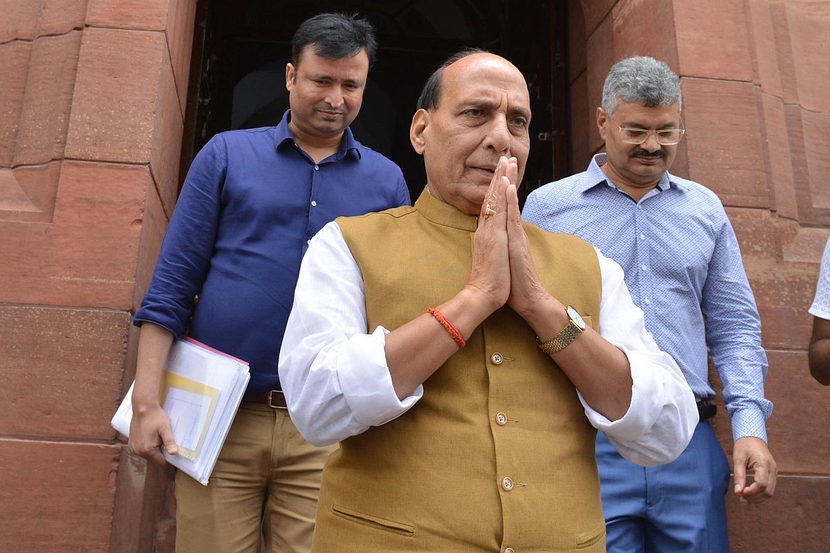 Rajnath Singh asks BJP MPs to ensure presence in Parliament as govt to introduce key bills