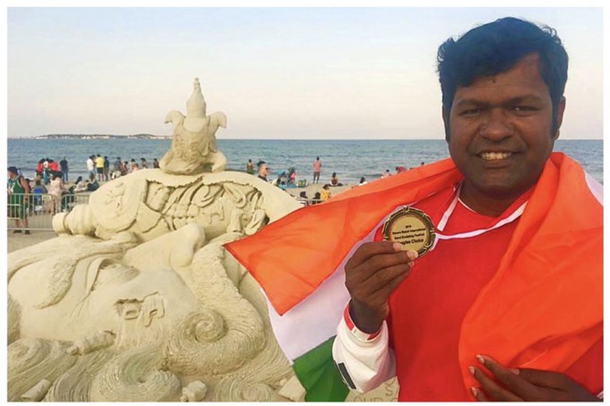 Sand artist Sudarsan Pattnaik wins People’s Choice award in US
