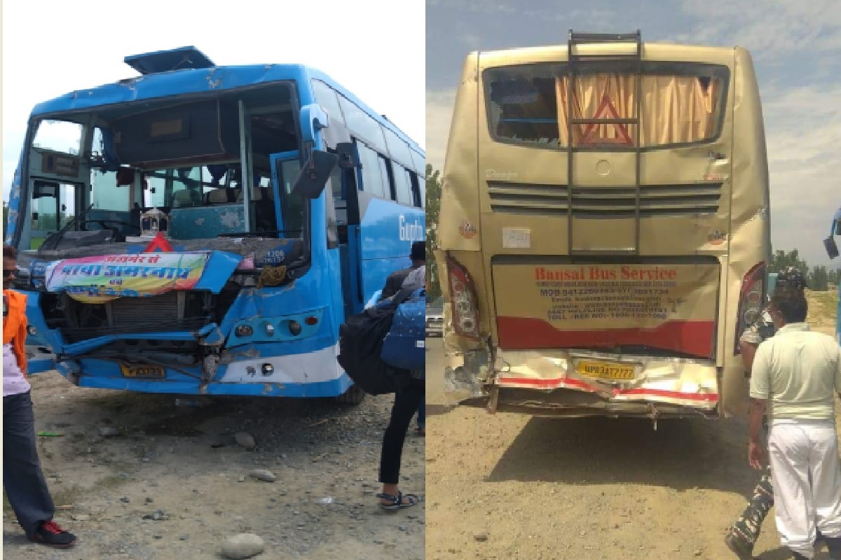 20 Amarnath pilgrims injured in bus accident, condition of two critical