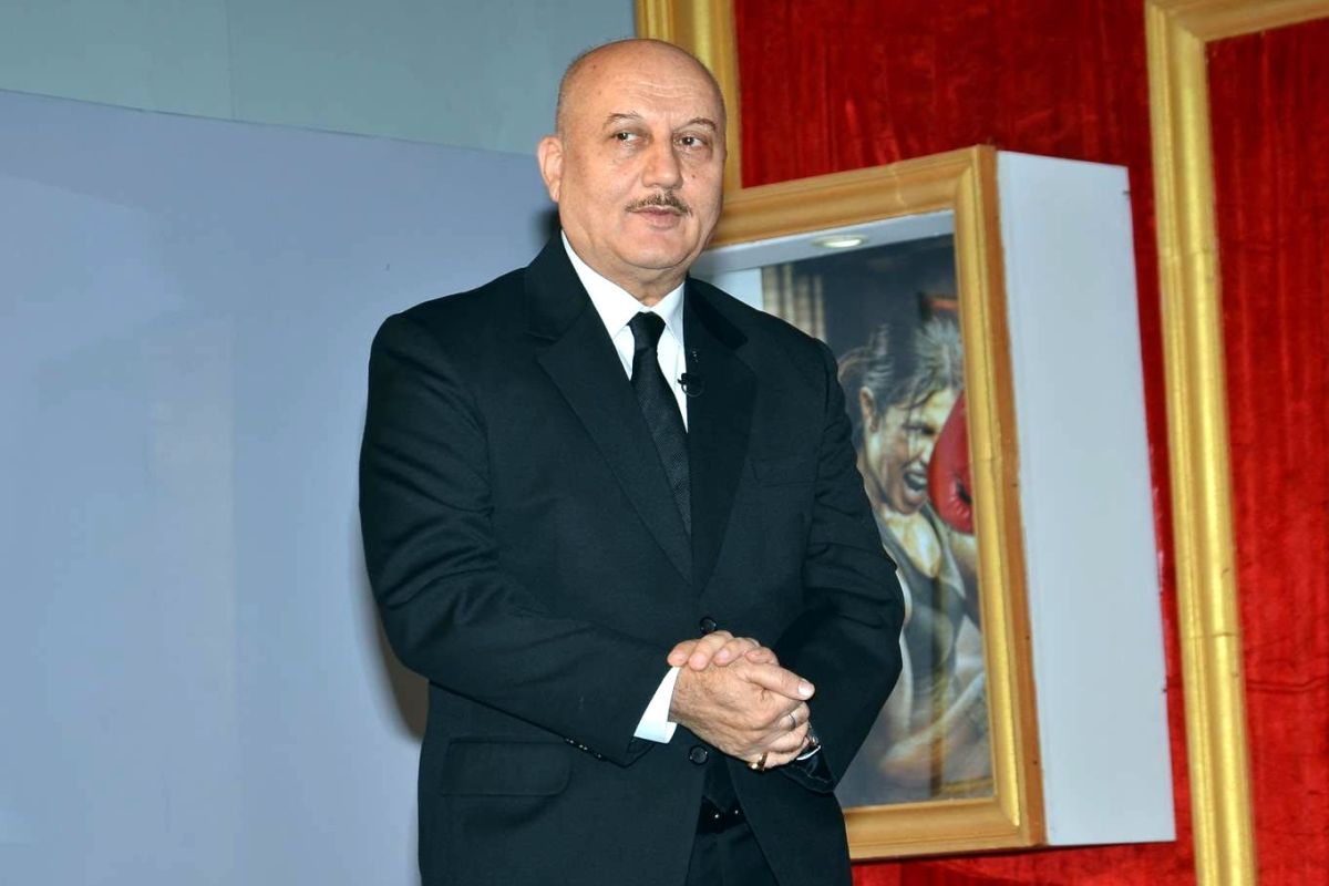 ‘My first attempt at acting was a disaster’: Anupam Kher