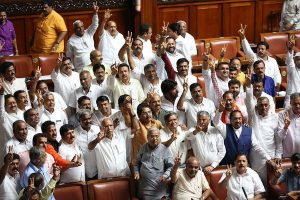 No govt in Karnataka yet, BJP leaders meet Amit Shah in Delhi; state may have President’s rule