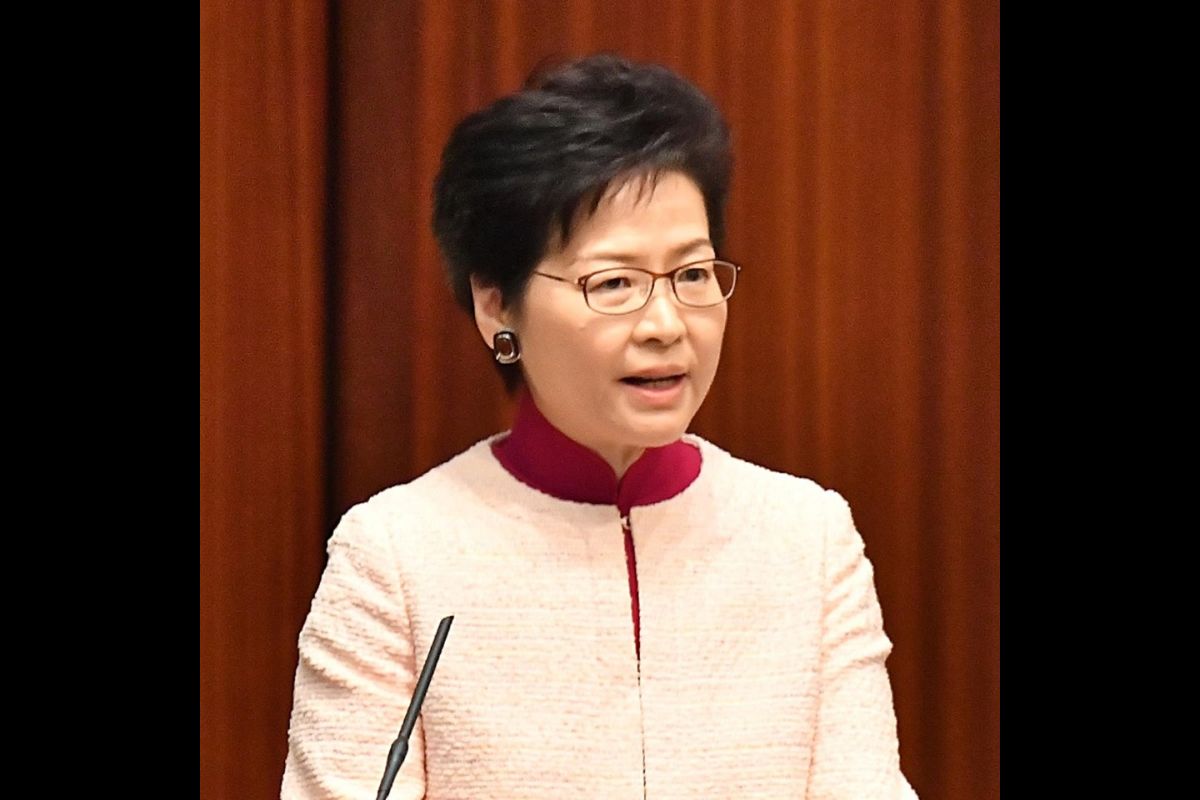 Hong Kong leader condemns clashes, calls protesters ‘rioters’