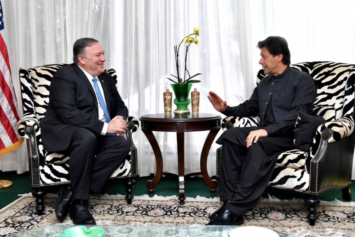 Mike Pompeo meets Imran Khan, discusses Pak’s role in Afghan peace process, counter-terrorism