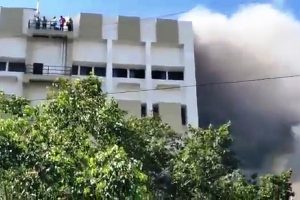 Fire breaks out at MTNL building in Mumbai, many feared trapped