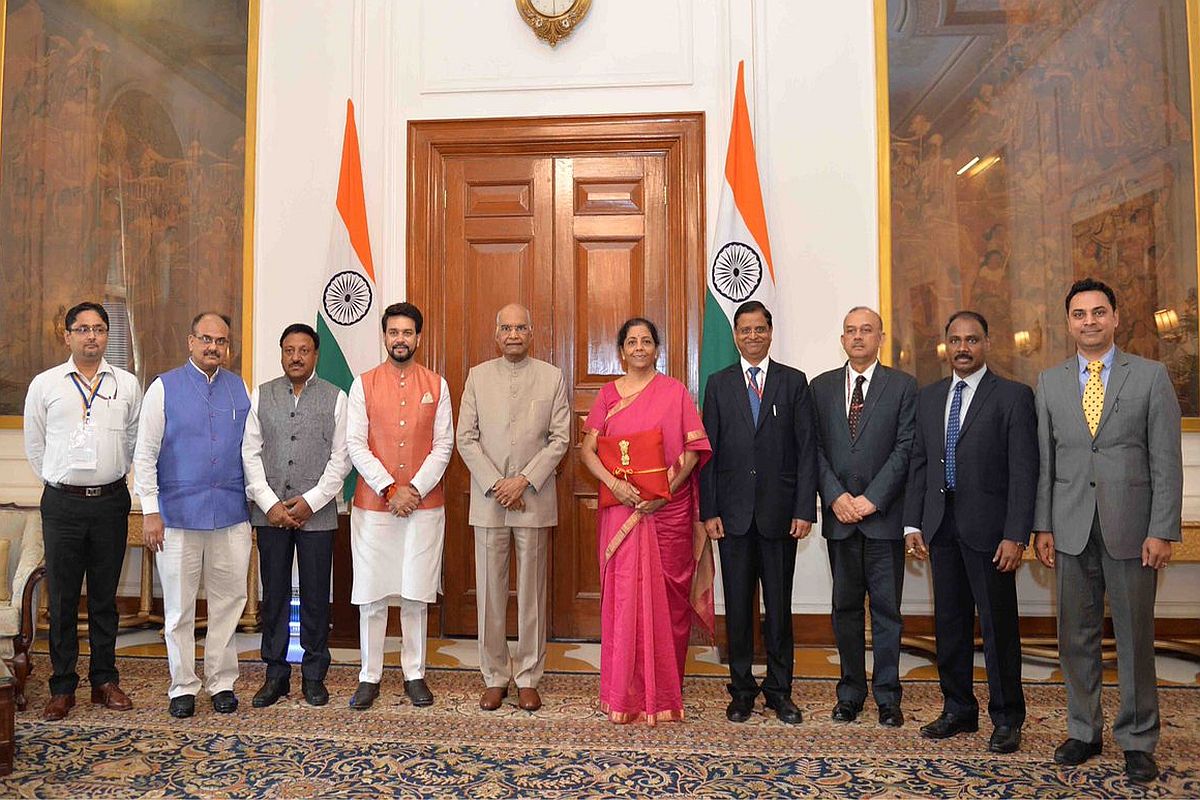 Nirmala Sitharaman ends British-era tradition, Union Budget out of traditional ‘bahi khata’