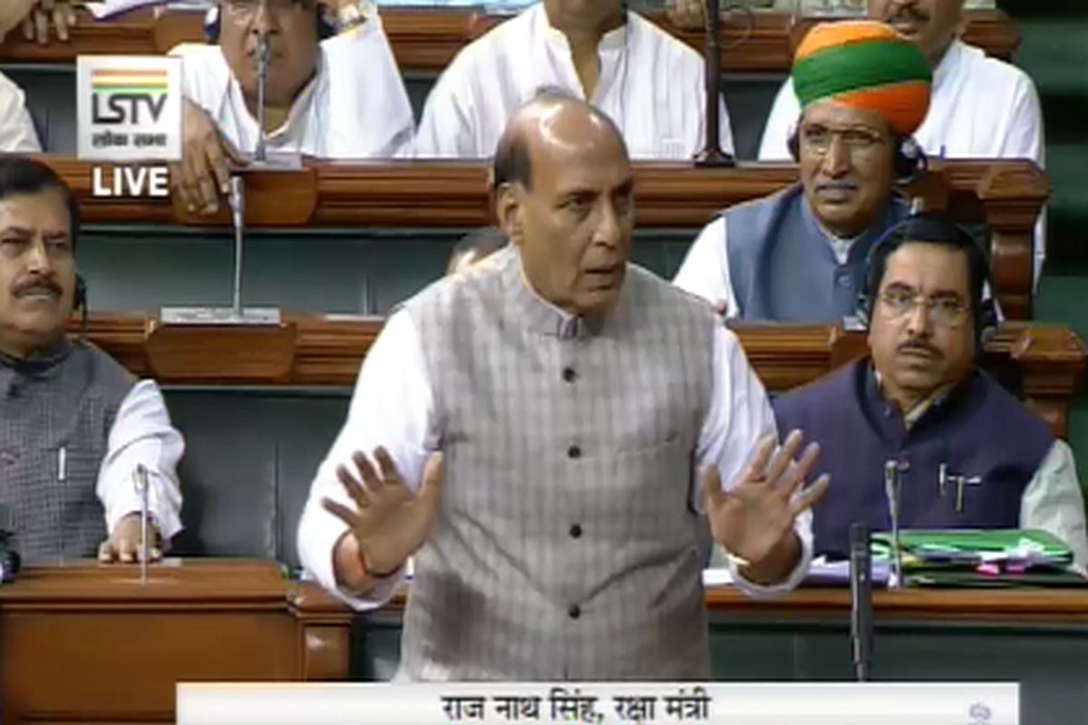 ‘No question of mediation in Kashmir issue’: Rajnath Singh rebuts Trump claims
