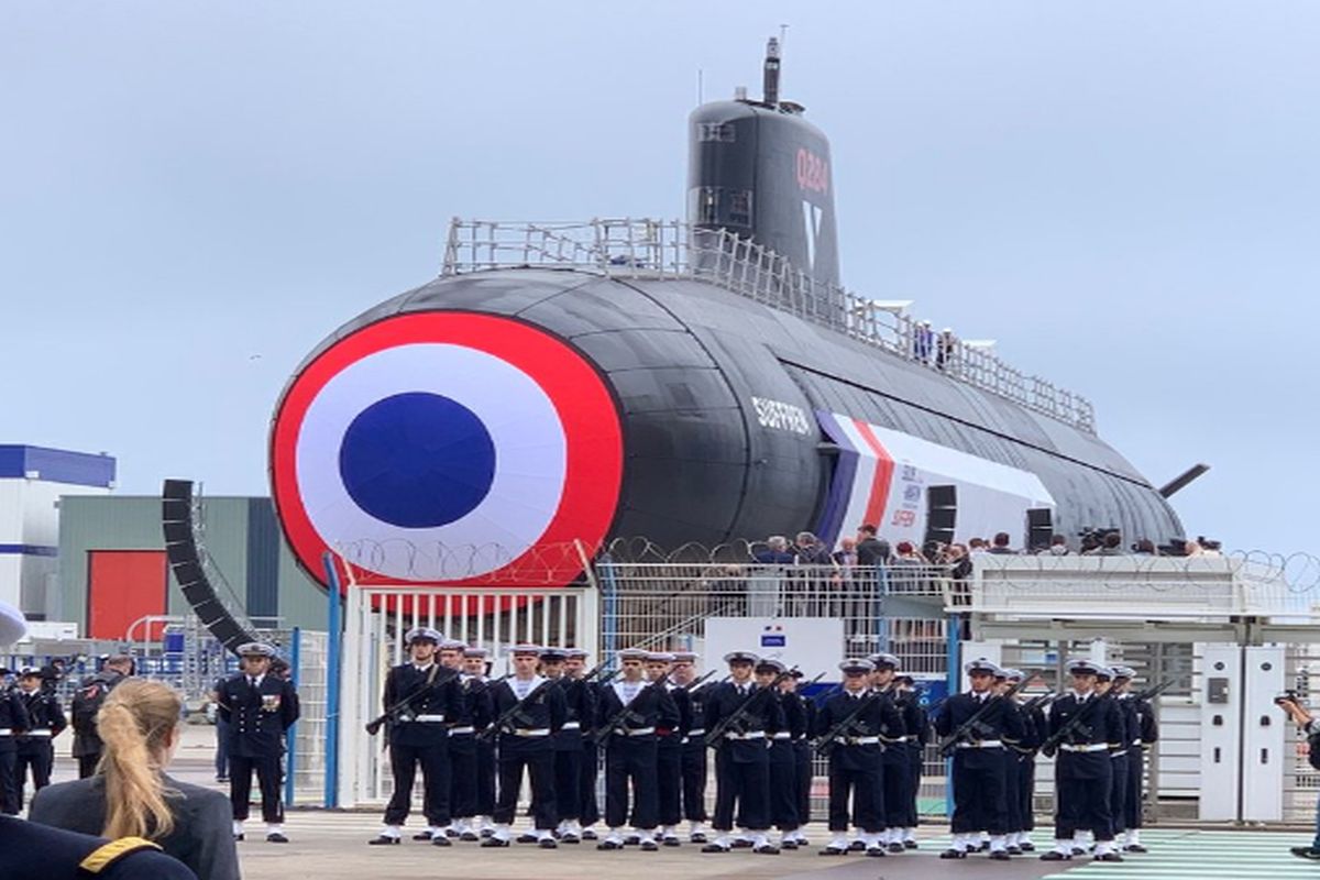 French President Macron unveils first nuclear attack ‘Barracuda’ class submarine