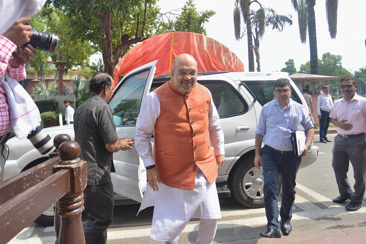 Amit Shah chairs high-level security meet with NSA, Home Secretary