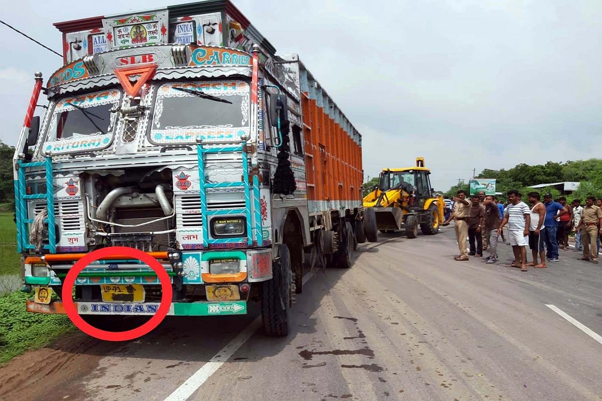 New twist to Unnao truck collision, why was number plate blackened?