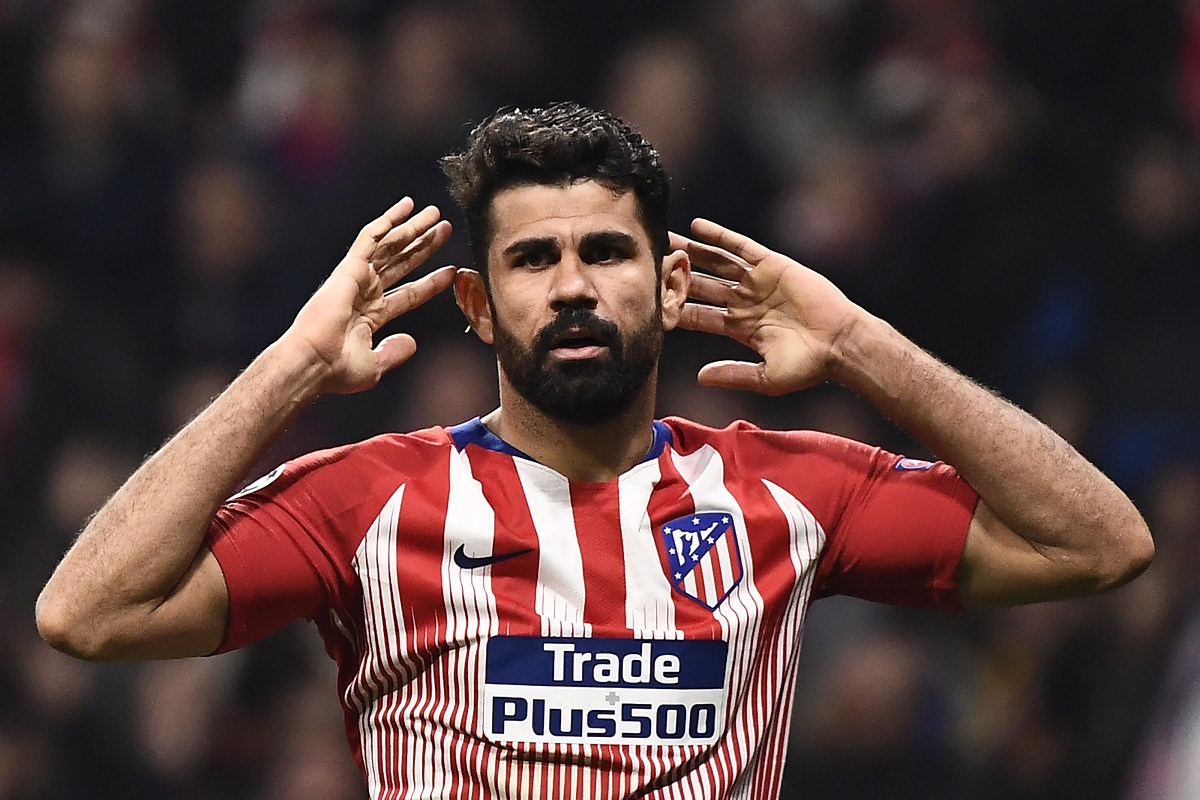 Atletico Madrid forward Diego Costa sustains left thigh injury