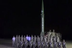 Amid tensions with India, Pakistan test-fires nuclear-capable ballistic missile Ghaznavi