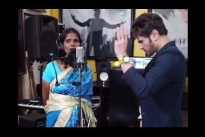 Ranu Mondal records new song with Himesh Reshammiya