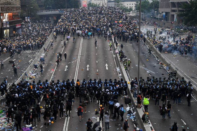 China intervention not needed: Hong Kong police on pro-democracy protests