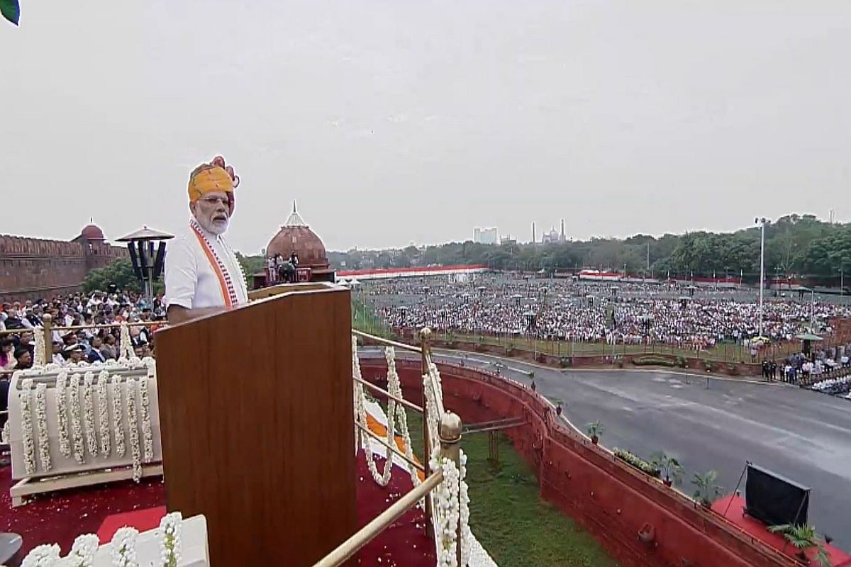 Scrapping Article 370 a step towards realizing Sardar Patel’s dream: PM addresses nation on Independence Day