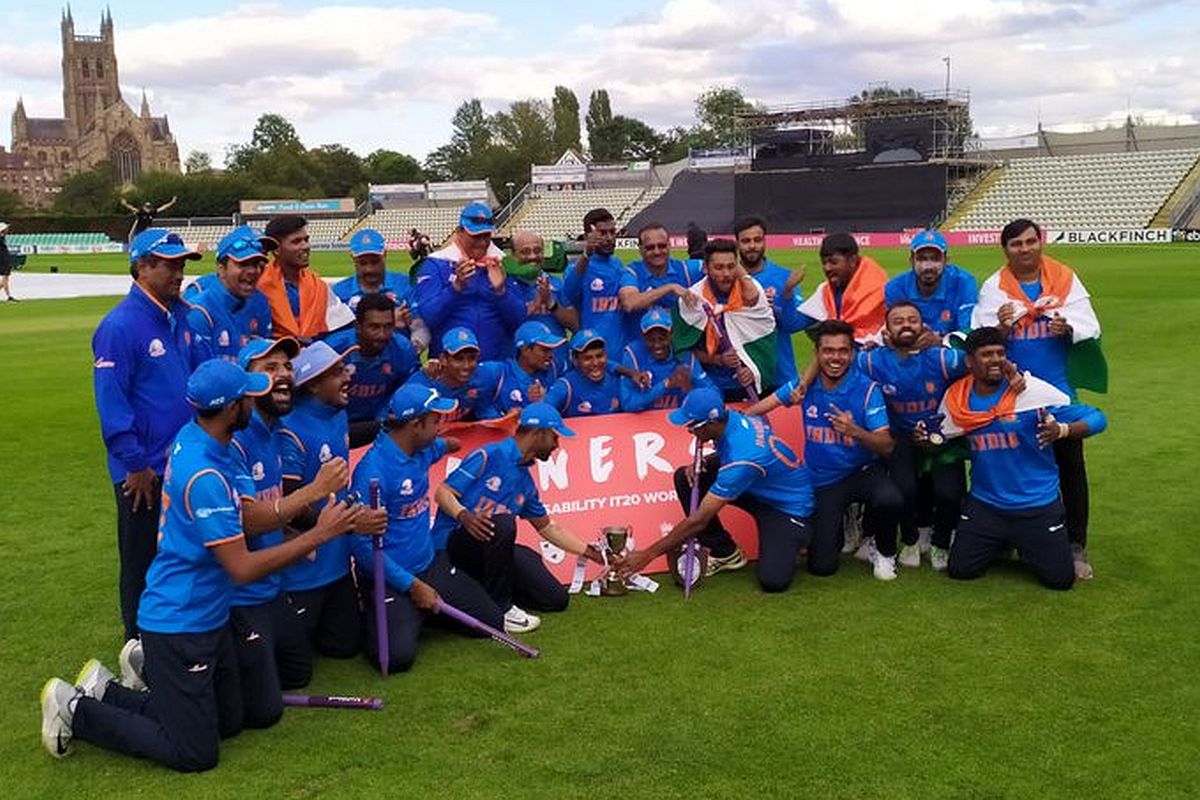 India beat England by 36 runs to lift Physical Disability World Series T20