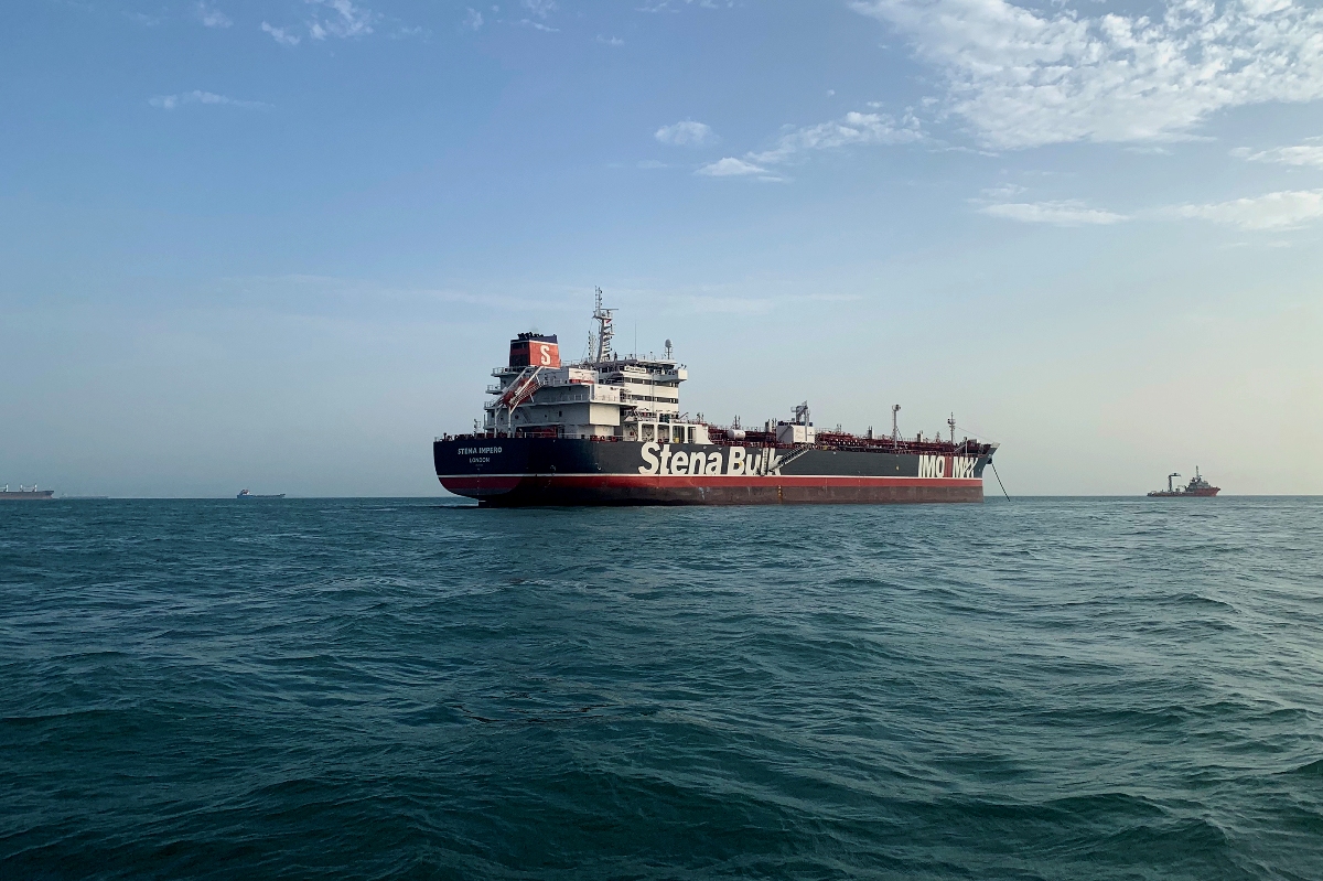 Iran seizes foreign tanker in Persian Gulf