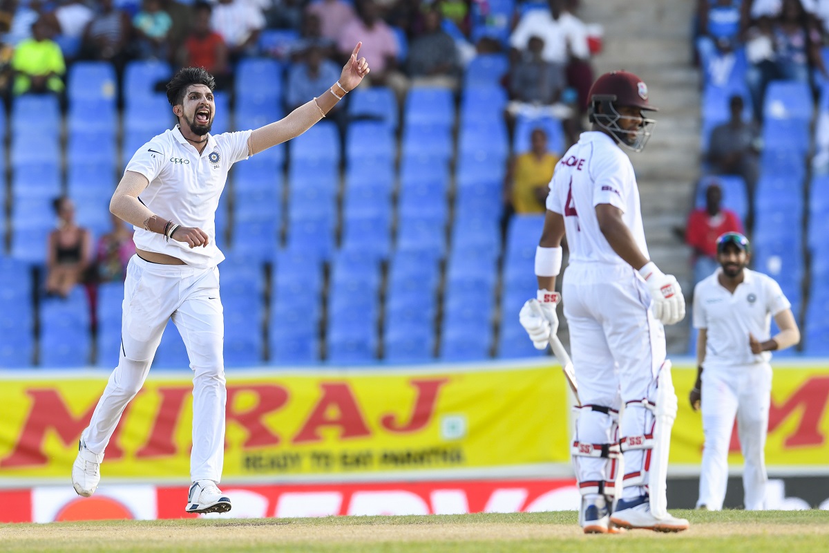 Ishant Sharma’s fifer puts India on top in first Test