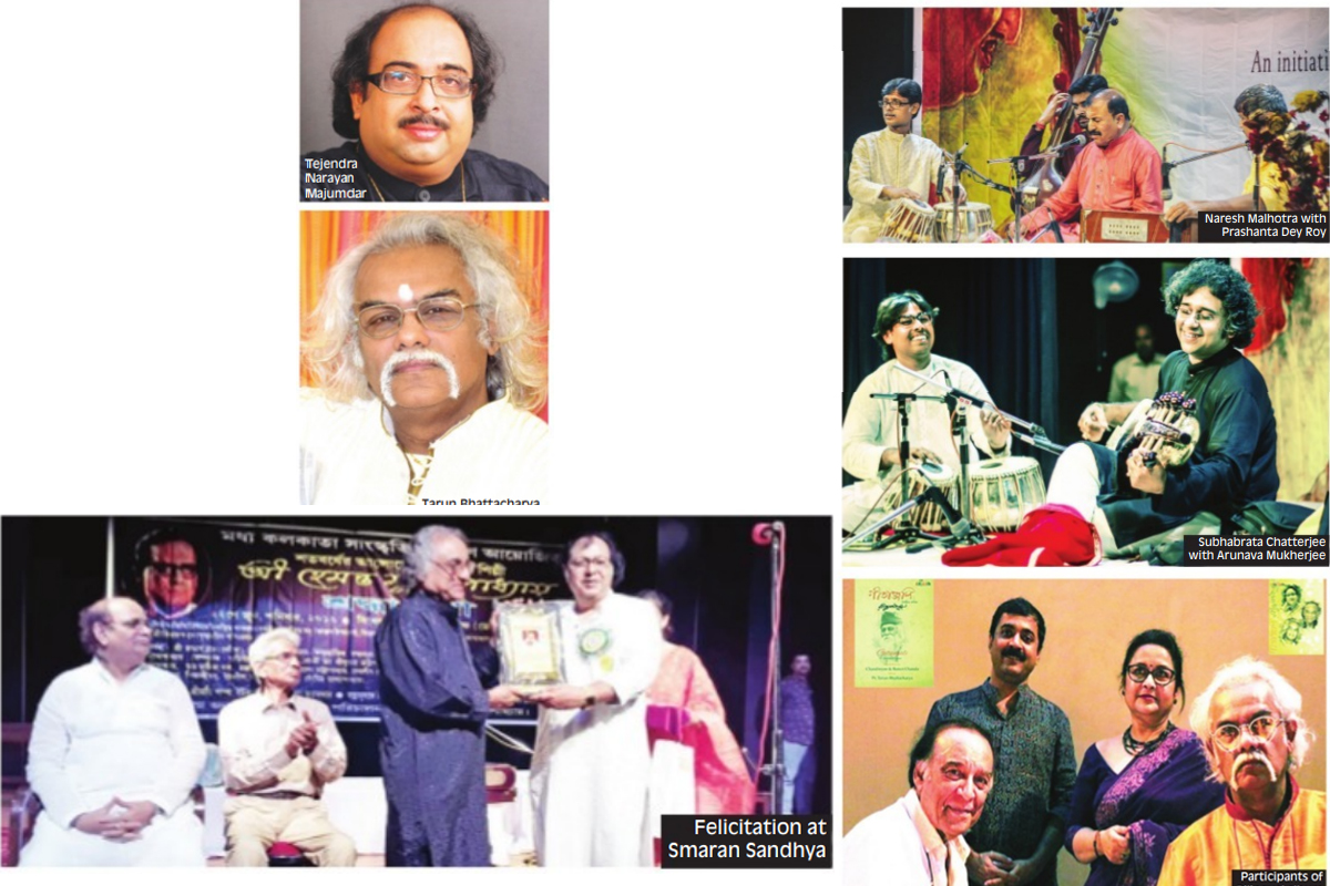 Tejendra Narayan Majumdar, santoor maestro, Tarun Bhattacharya, Guru Purnima, Musical tributes, Statesman Marquee