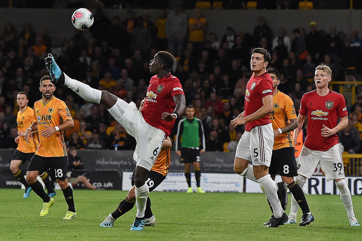 Premier League 2019-20 Update: Manchester United hold draw with Wolves as Pogba misses penalty