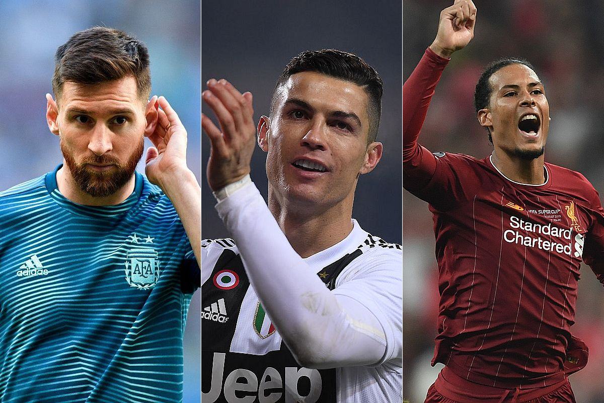 Messi, Ronaldo, Van Dijk nominated for UEFA Player of the Year Award