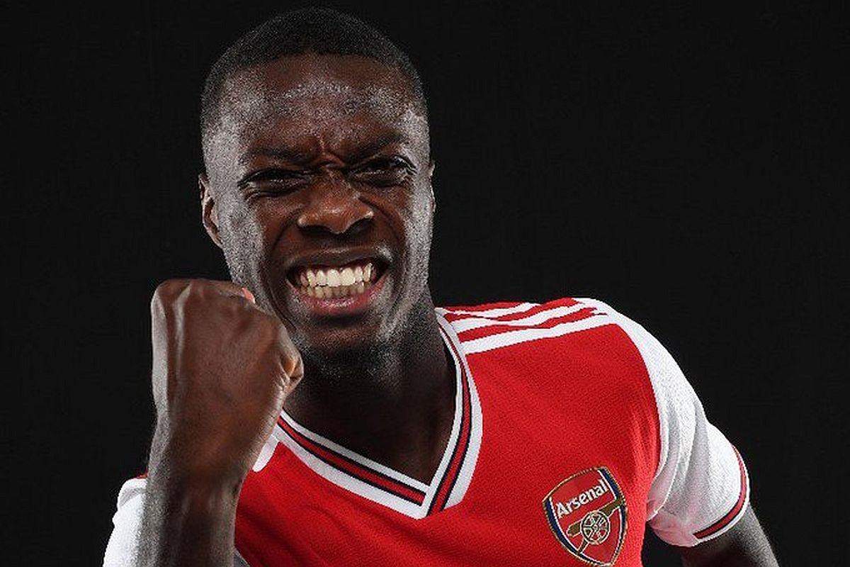 Ivorian winger Nicolas Pepe joins Arsenal on record signing