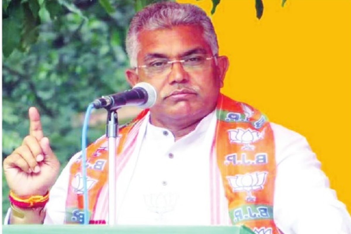 BJP can’t be stopped in Bengal: Dilip Ghosh