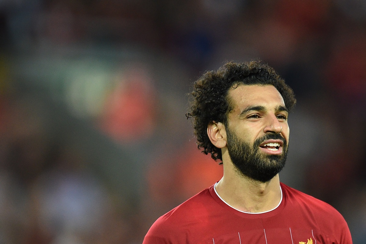 Surprise visit by Mohamed Salah makes day for young fan who injured himself trying to meet him