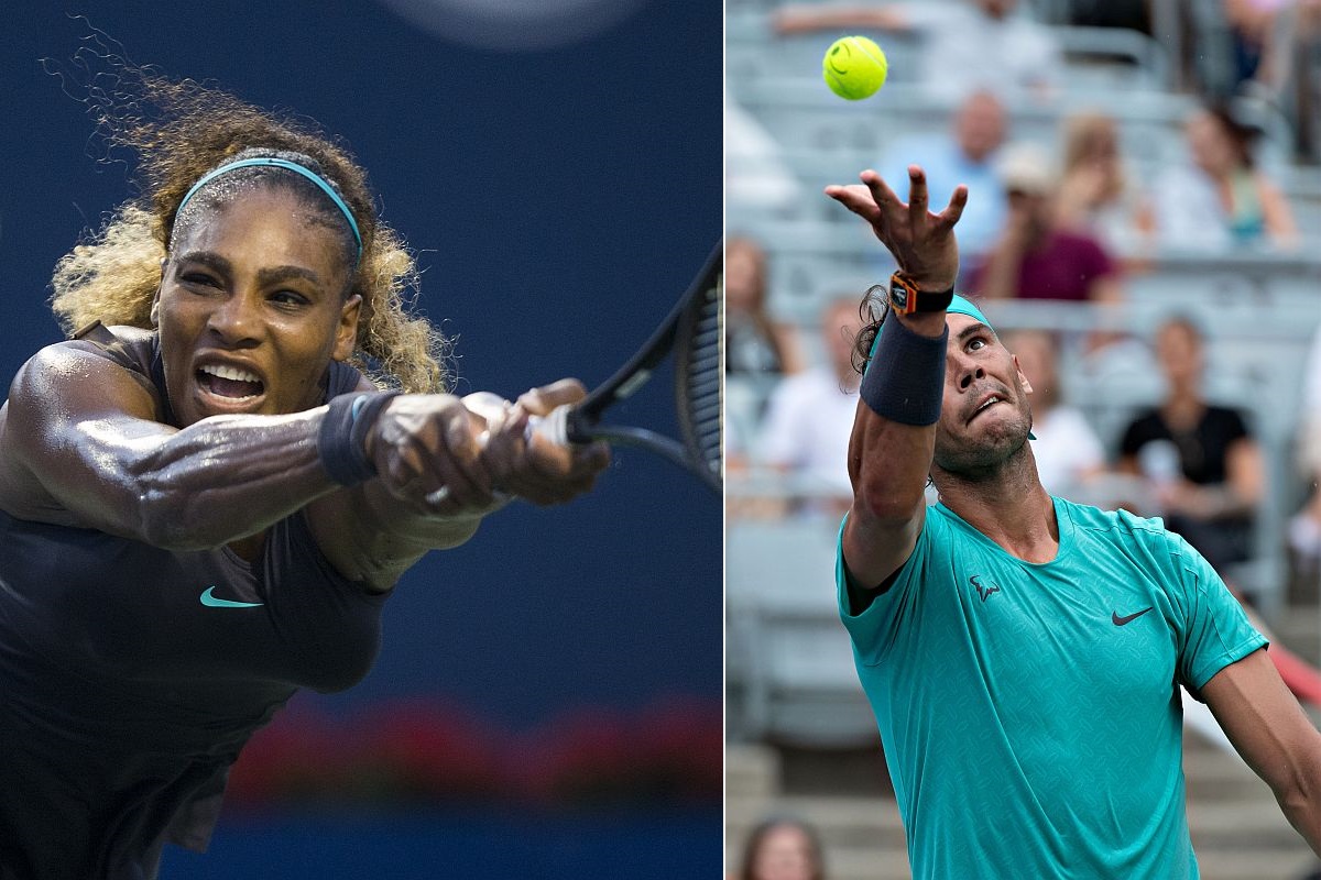 Serena Williams, Rafael Nadal enter Rogers Cup finals