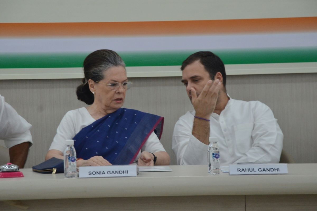 Sonia Gandhi named interim Congress president after Rahul firm on quitting