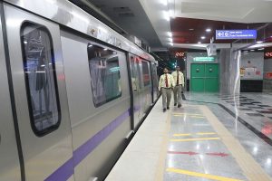 Woman jumps in front of train at Delhi metro station, dies