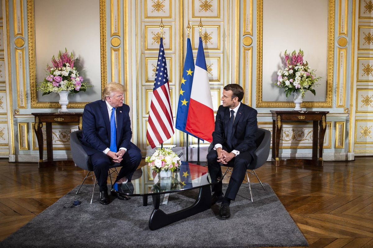 Donald Trump criticises French President Macron amid US-Iran tensions