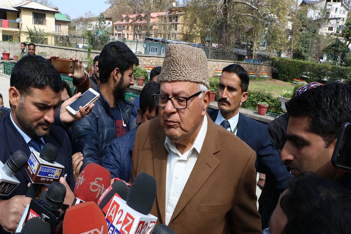 ‘Under house arrest’, claims Farooq Abdullah after Amit Shah says NC leader ‘at home out of free will’