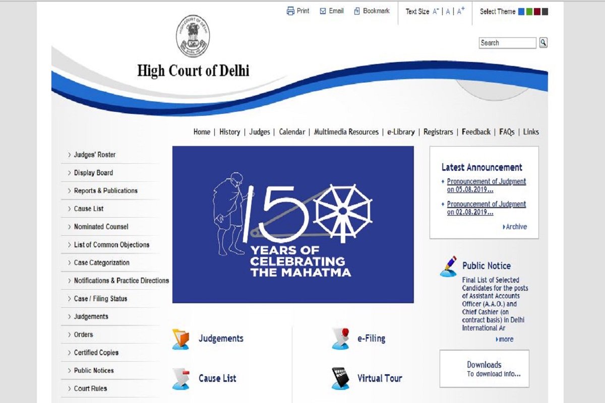 Delhi Judicial Service Exam 2019 notification released, apply till September 2 at delhihighcourt.nic.in
