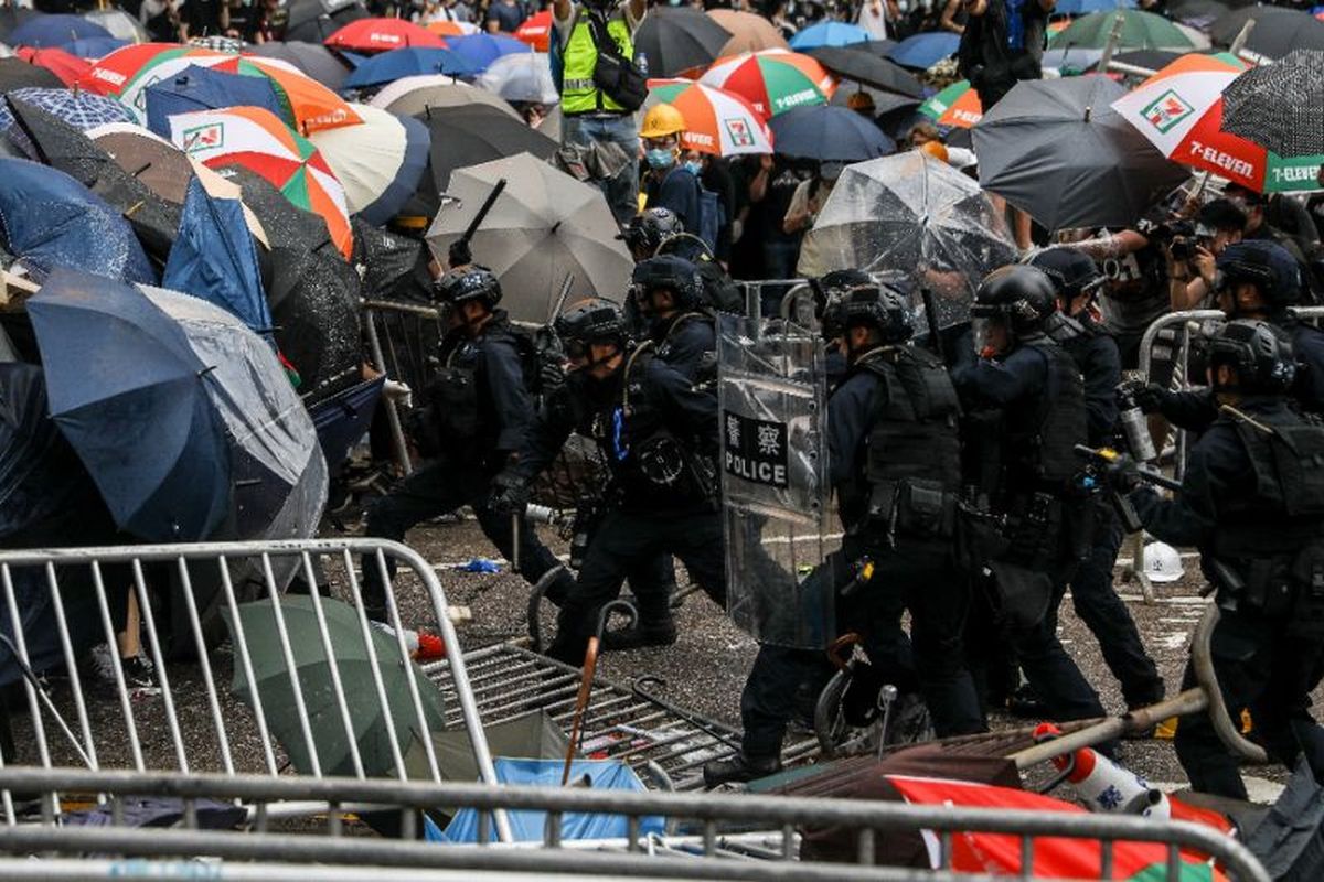 China slams ‘terrorist-like actions’ by protesters at Hong Kong airport