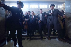 Al Pacino and Robert De Niro in Martin Scorsese’s The Irishman, hail good ol’ American crime cinema