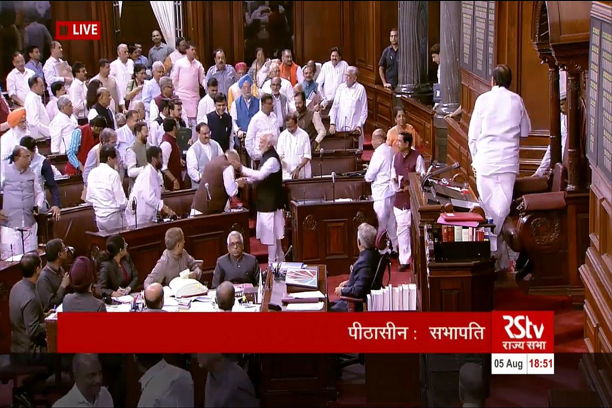 Abrogation of Article 370, J-K Reorganisation Bill to be moved in Lok Sabha today