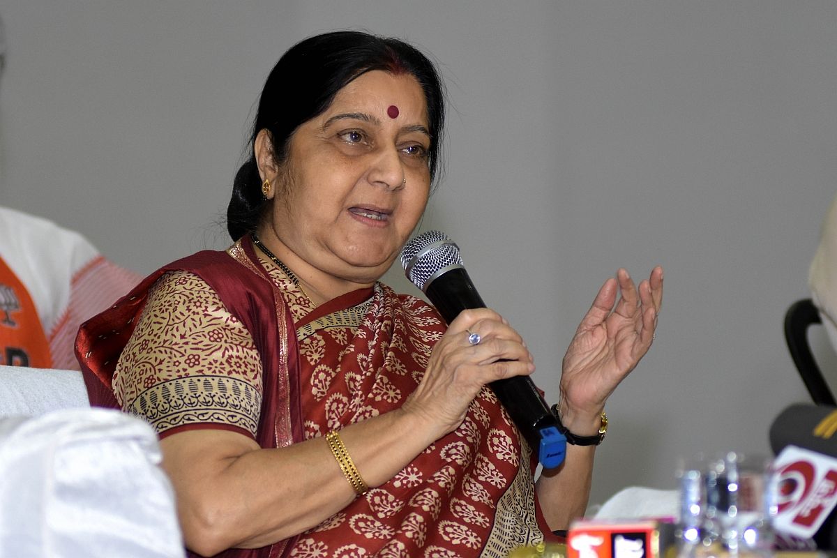 Former External Affairs Minister Sushma Swaraj dies of heart attack at 67