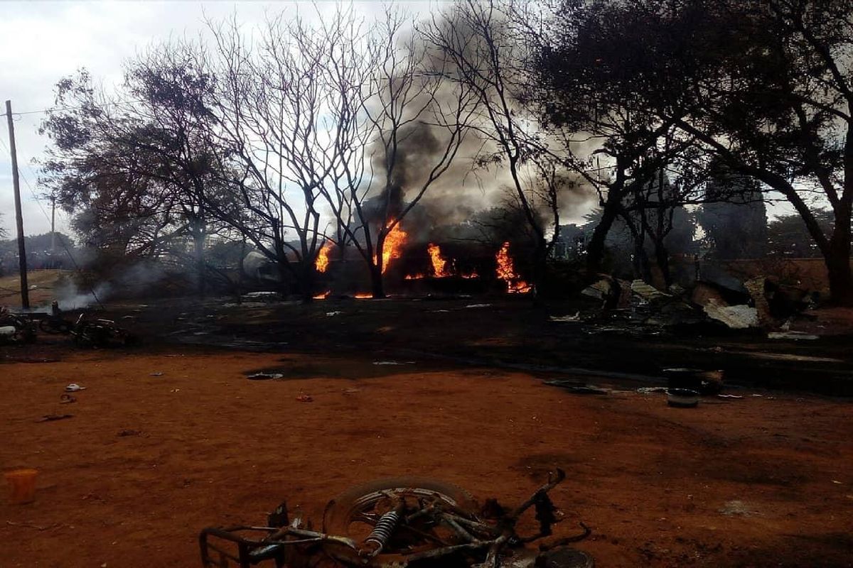 97 killed in fuel tanker explosion in Tanzania, many hurt